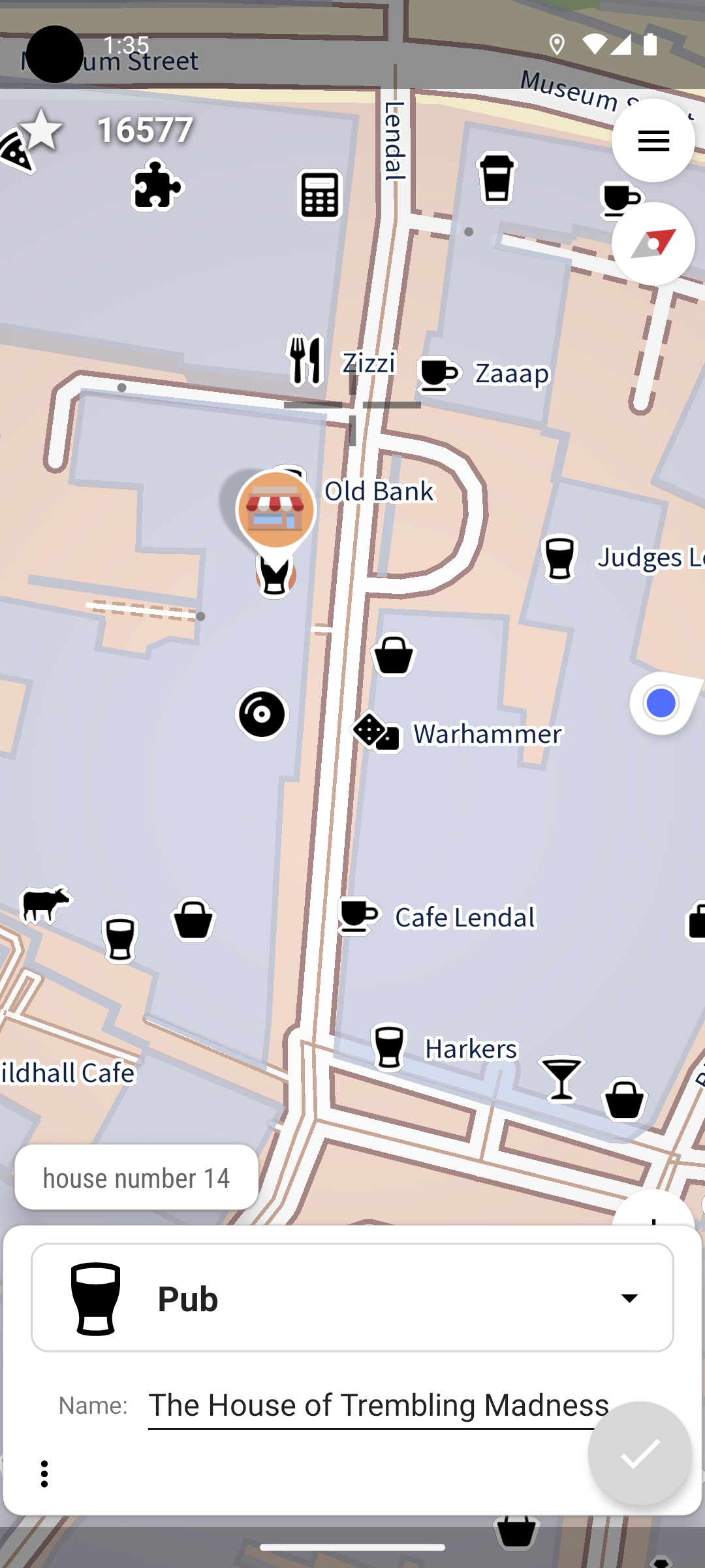 StreetComplete app screen